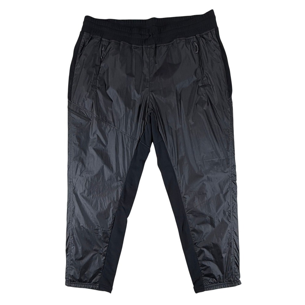 REI Co-op Mens Black PrimaLoft Insulated Hybrid Jogger Pants 2XL